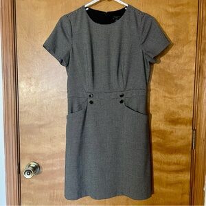 Ann Taylor Black and White Dress